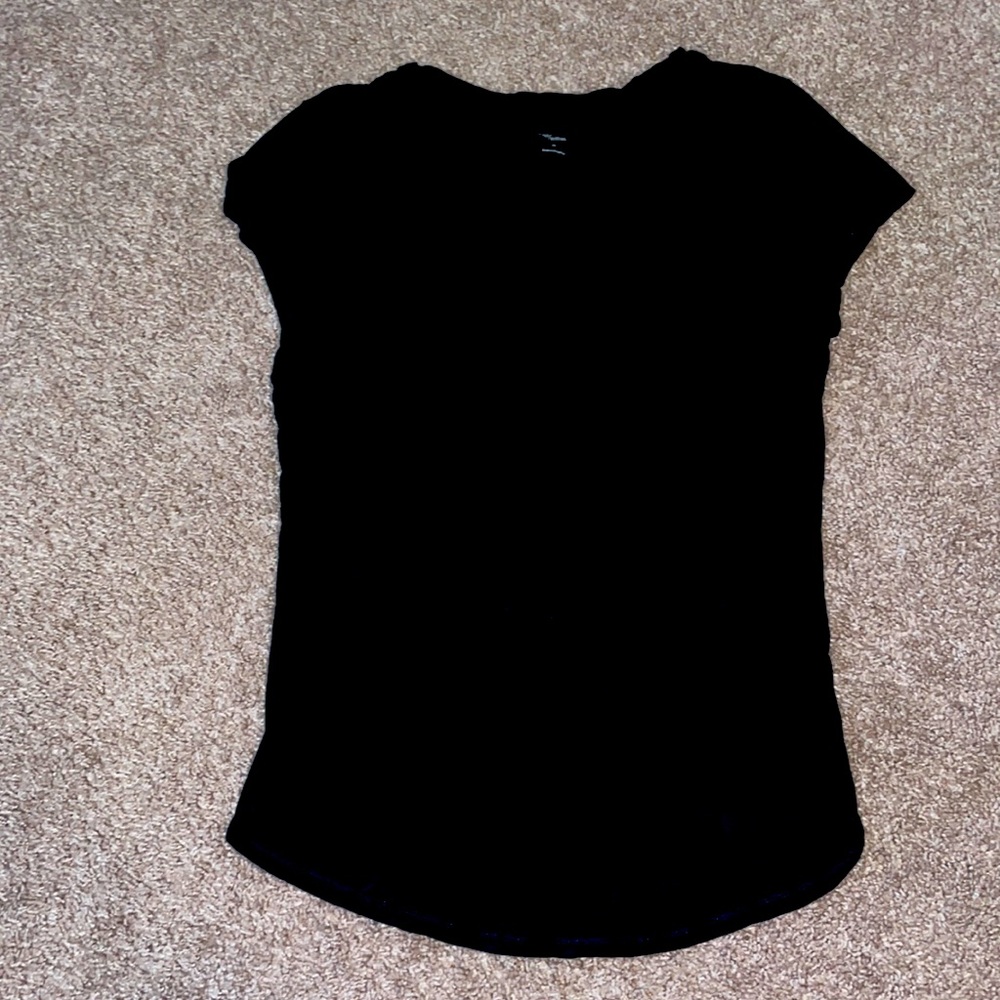 Daily Ritual v neck burnout tee